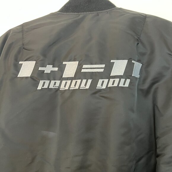 NWT Peggy Gou Peggy Goods 1+1=11 x Alpha Industries Reversible Bomber Size M - Picture 9 of 9